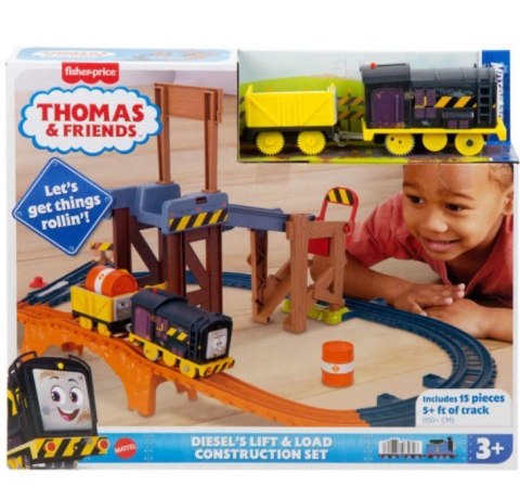 Zestaw tomek i przyjaciele diesel załadunek na budowie