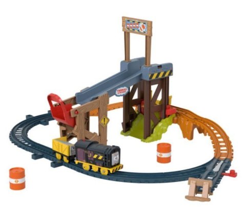 Zestaw tomek i przyjaciele diesel załadunek na budowie