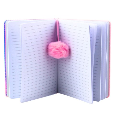 Zeszyt Notatnik W Linie Lizak Konfetti Holograficzny A5 80 Kartek