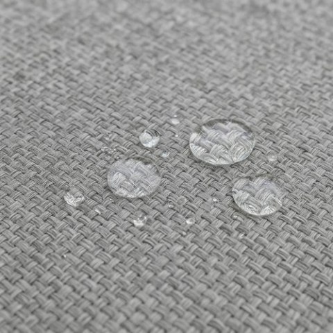 Pufa materiałowa szara 76x38x38cm Ruhhy 26131