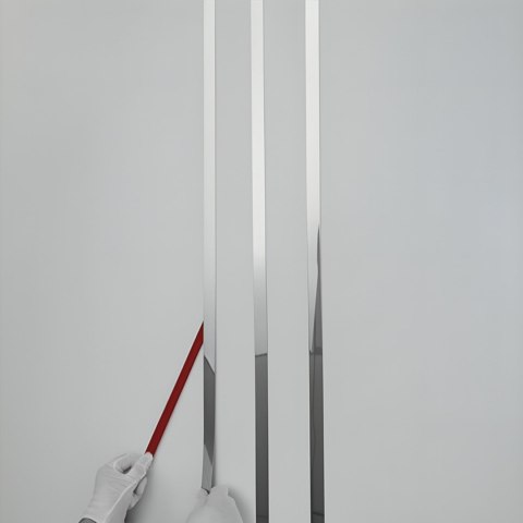 DA363A Taśma ozdobna samoprzylepna 2cmx10m srebrna