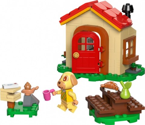 Klocki animal crossing 77058 przytulny dom goldie