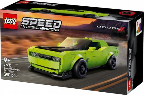Klocki speed champions 77237 samochód sportowy dodge challenger srt hellcat