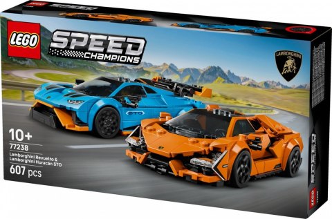 Klocki speed champions 77238 lamborghini revuelto i huracan sto