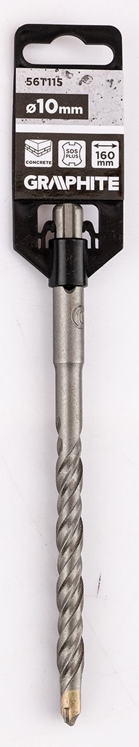 Wiertło do betonu SDS Plus z podwójną spiralą 10 x 160 mm