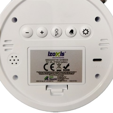 Zegar cyfrowy - budzik Izoxis 26337