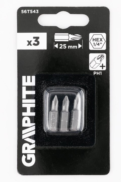 Bity PH1 x 25 mm, 3 szt.