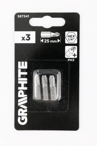 Bity PH3 x 25 mm, 3 szt.