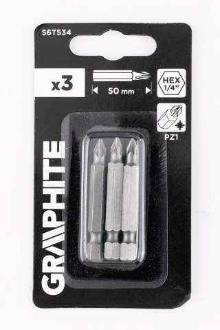 Bity PZ1 x 50 mm, 3 szt.