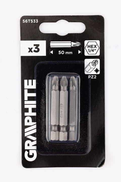 Bity PZ2 x 50 mm, 3 szt.