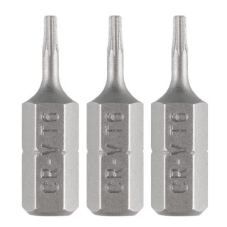 Bity Torx T6 x 25 mm, 3 szt.
