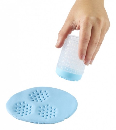 Masa plastyczna wonder factory never dry dough błękitny, pomarańczowy