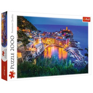Puzzle - 2000 - Vernazza o zmroku - Trefl 27086