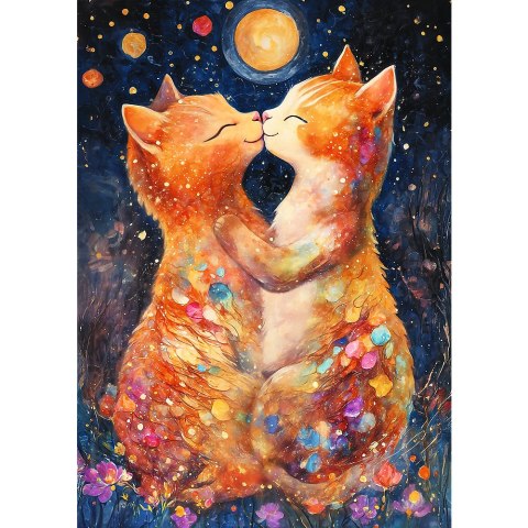 Puzzle - 500 - Pocałunek w Świetle księżyca - Trefl 37546