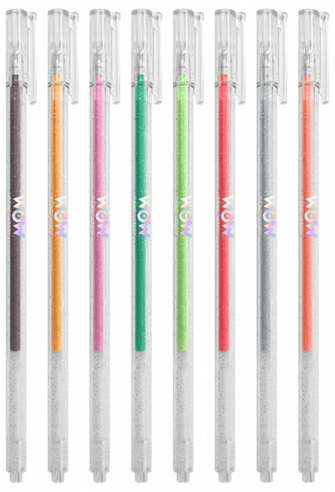 Zestaw kreatywny notatnik, 8 długopisów Zestaw kreatywny notatnik, 8 długopisów