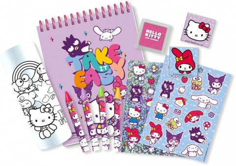 Zestaw kreatywny w walizeczce hello kitty