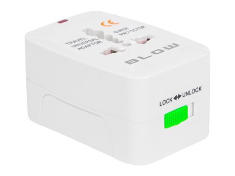 72-314# Wtyk sieciowy uniwersalny/europe biały