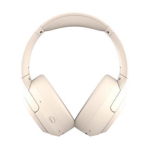 Bezprzewodowe słuchawki nauszne z ANC , Kruger&Matz F8A , beżowe