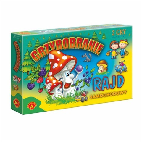 Gra grzybobranie - rajd samochodowy Gra grzybobranie - rajd samochodowy