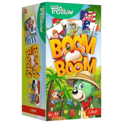 Gra zręcznościowa Boom Boom Rodzina Treflików Trefl 02822 Gra zręcznościowa Boom Boom Rodzina Treflików Trefl 02822