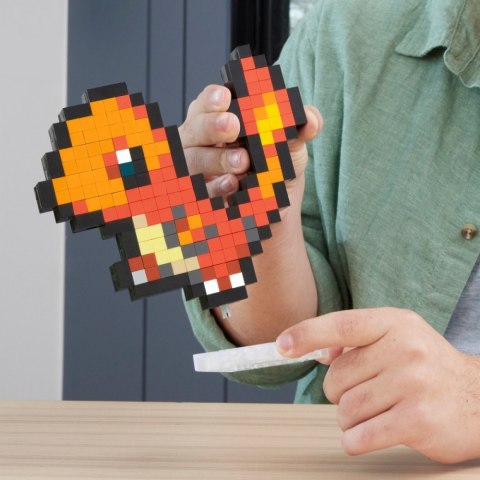 Klocki mega pokemon klocki pixel charmander