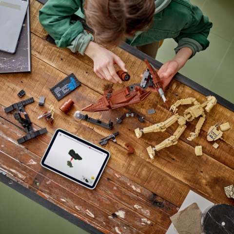 Klocki star wars 75428 droid bojowy z platformą stap