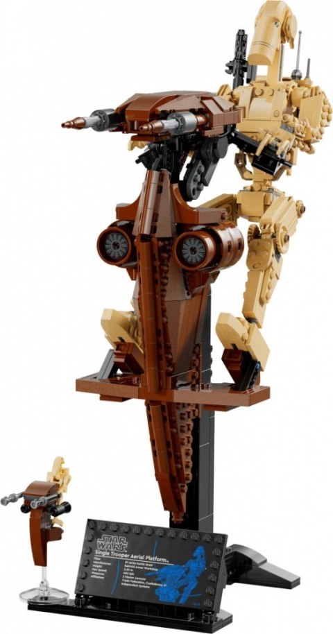 Klocki star wars 75428 droid bojowy z platformą stap