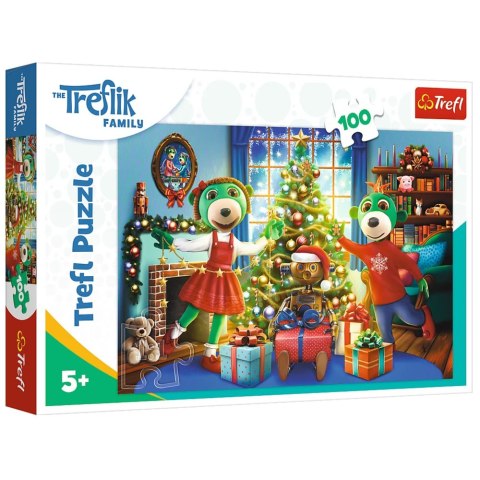 Puzzle - 100 XMAS - Zimowe Trefliki - Trefl 16459