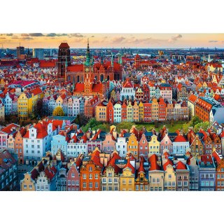 Puzzle - 1000 Premium Plus - Widok na Gdańsk - Polska - Trefl 10856