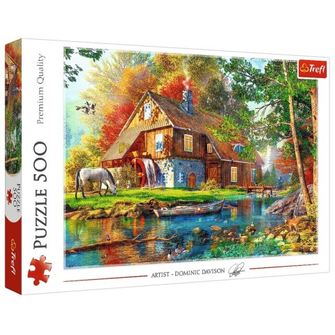 Puzzle - 500 - Chatka nad rzeką - Trefl 37484
