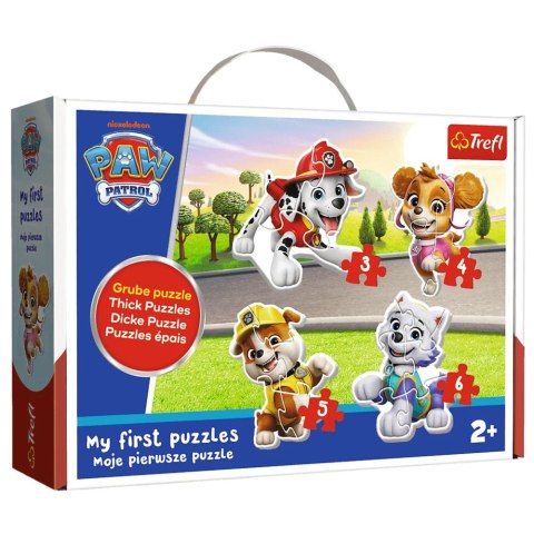 Puzzle - Baby Classic - Kochane pieski - Psi Patrol - Trefl 36136