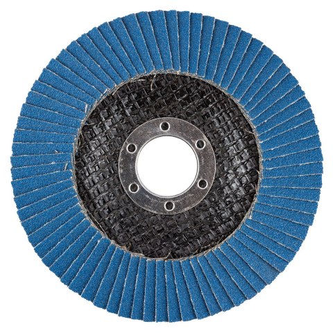 Ściernica listkowa cyrkonowa 115 x 22.2 mm, P120