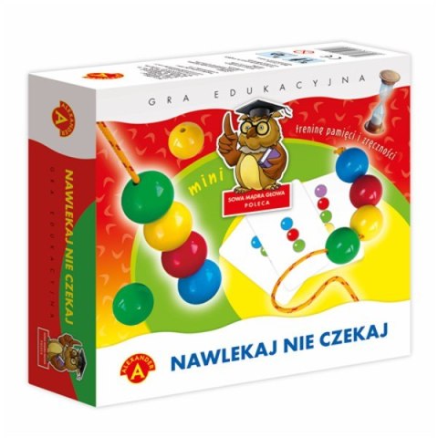 Gra nawlekaj nie czekaj mini Gra nawlekaj nie czekaj mini