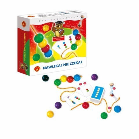 Gra nawlekaj nie czekaj mini Gra nawlekaj nie czekaj mini