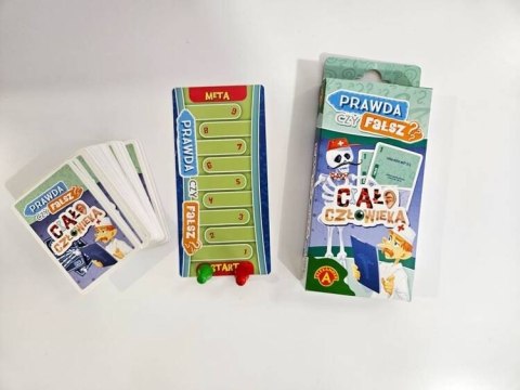 Gra quiz prawda czy fałsz? ciało człowieka Gra quiz prawda czy fałsz? ciało człowieka