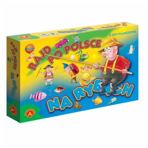 Gra rajd po polsce, na rybach