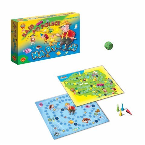 Gra rajd po polsce, na rybach