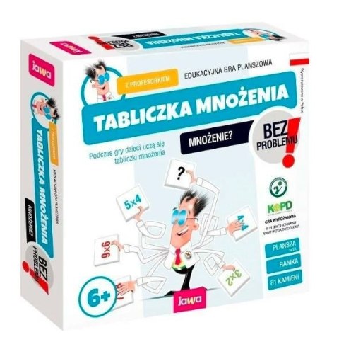 Gra tabliczka mnożenia z profesorkiem Gra tabliczka mnożenia z profesorkiem