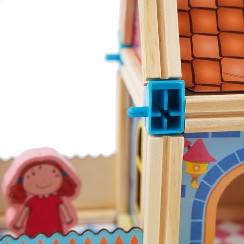 Klocki konstrukcyjne - dom 268el. Kruzzel 26452