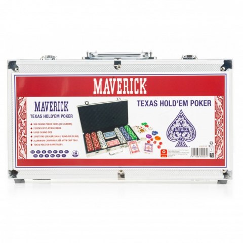 Żetony do pokera 300 sztuk maverick Żetony do pokera 300 sztuk maverick