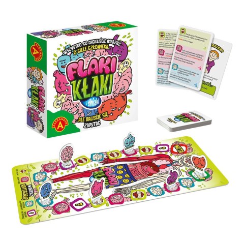 Gra flaki kłaki rodzinna gra planszowa Gra flaki kłaki rodzinna gra planszowa
