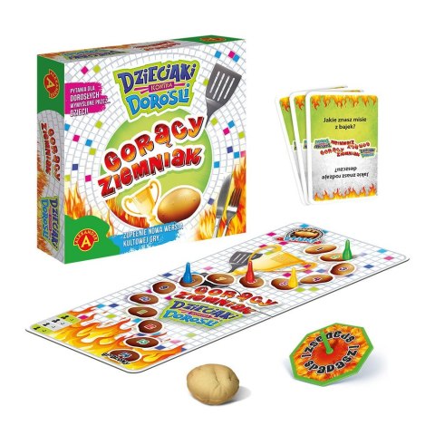 Gra gorący ziemniak dzieciaki kontra dorośli