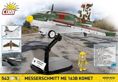 Klocki messerschmitt me 163b komet 543 elementów
