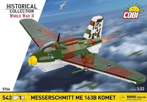 Klocki messerschmitt me 163b komet 543 elementów