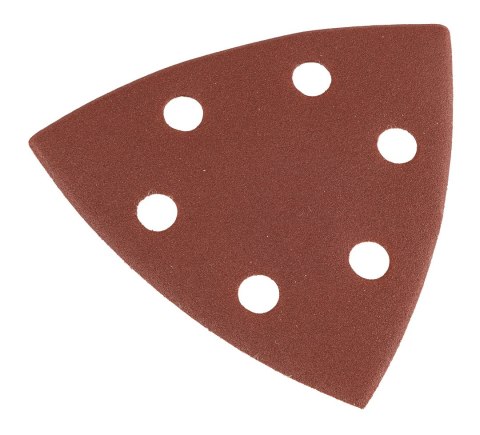 Papiery ścierne delta na rzep 93 x 93 mm, P120, 5 szt., z 6 otworami