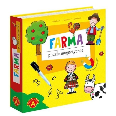 Puzzle magnetyczne farma
