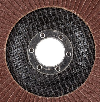 Ściernica listkowa 125 x 22.2 mm, P120