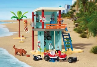 Zestaw z figurkami my life 71903 wieża ratownicza i plażowy samochód buggy