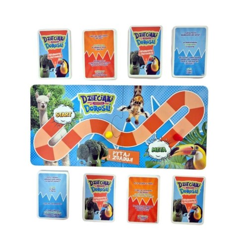 Gra ciekawostki o przyrodzie. dzieciaki kontra dorośli.