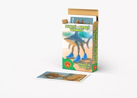 Gra piotruś i pamięć brainrot: tralalero tralala